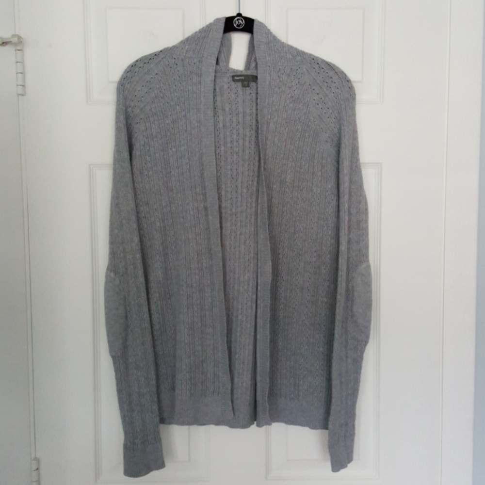 GapBody grey hoodie cardigan